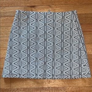 Topshop Aztec print bodycon skirt